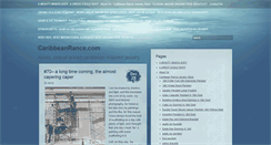 Desktop Screenshot of caribbeanrance.com