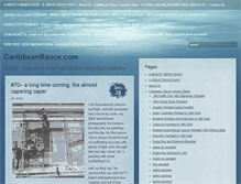Tablet Screenshot of caribbeanrance.com
